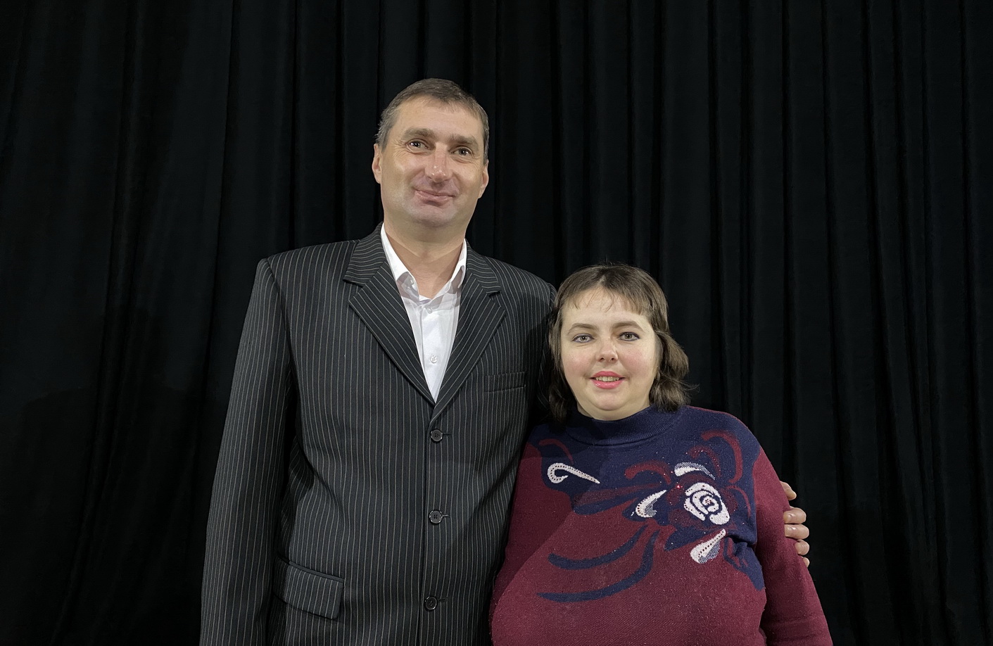 Фото Микола Пащевський з дружиною Тетяною