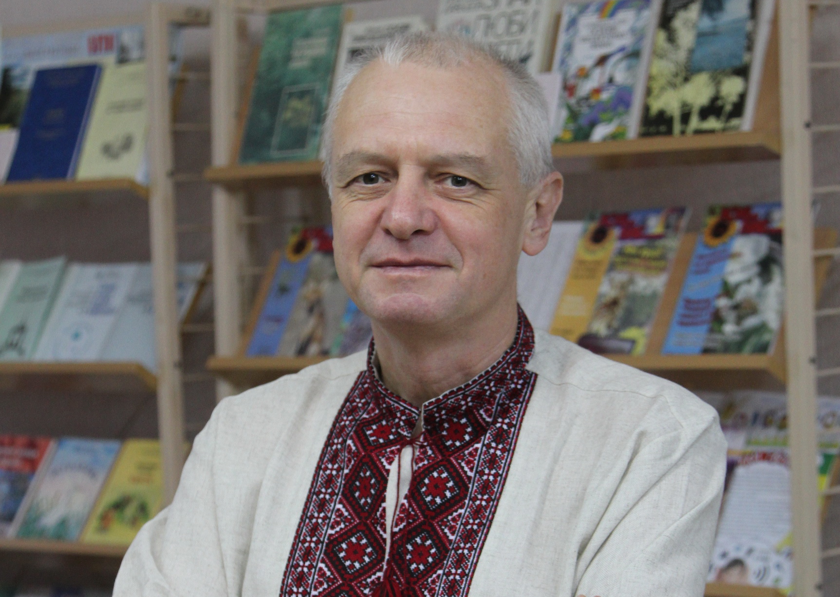 Я у вишитій сорочці