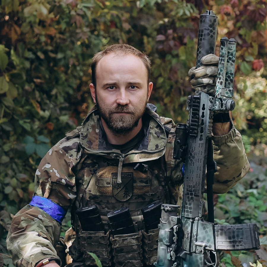 Герой України Віталій Литвин на фронті