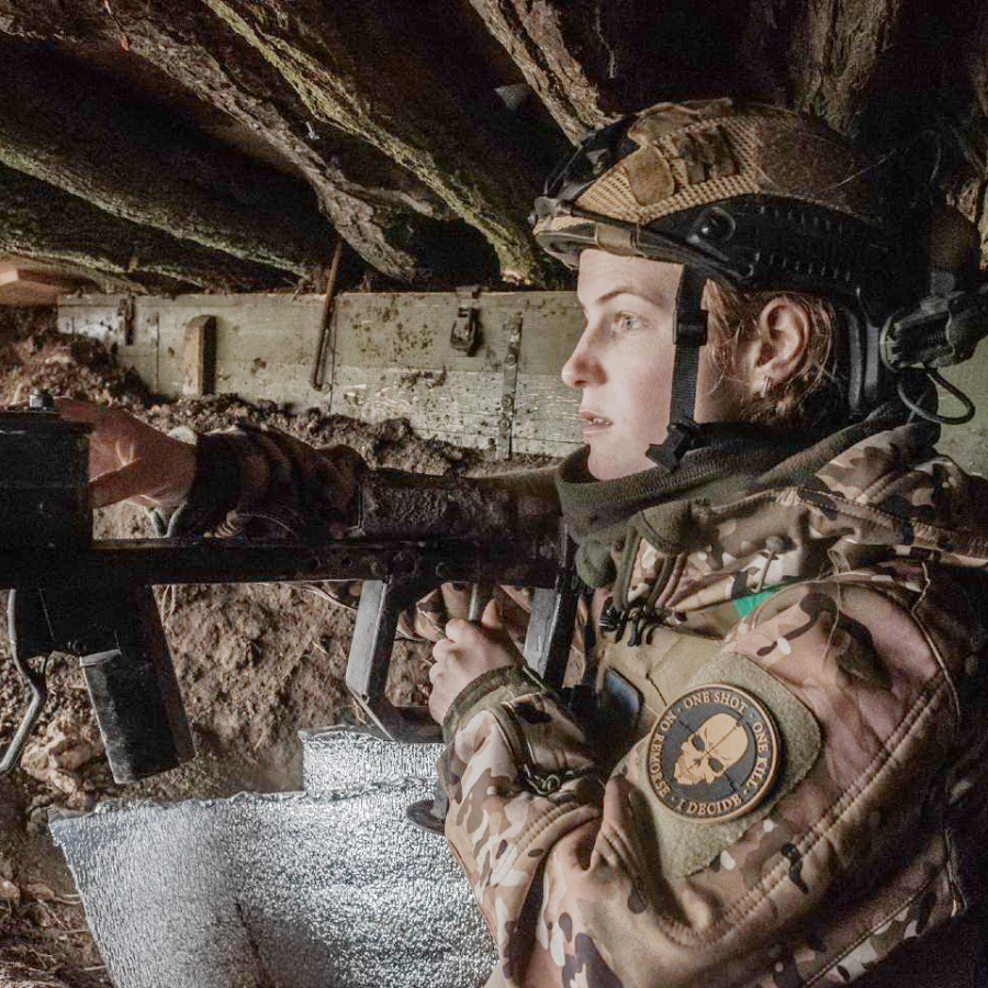 Українська Ксена: історія наймолодшої кулеметниці, яка стала командиркою взводу