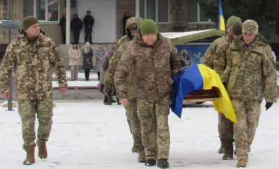 Громада провела в останню дорогу загиблого Героя