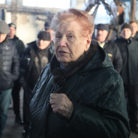 Валентина Чернякова виступає на зборах