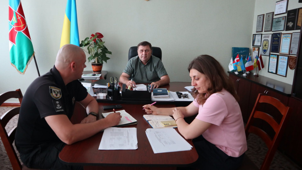 нарада поліції з міським головою