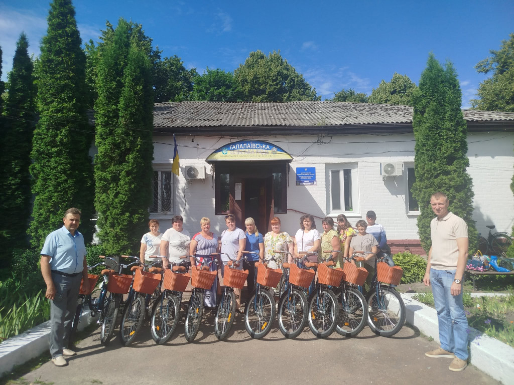 велосипеди соцпрацівники