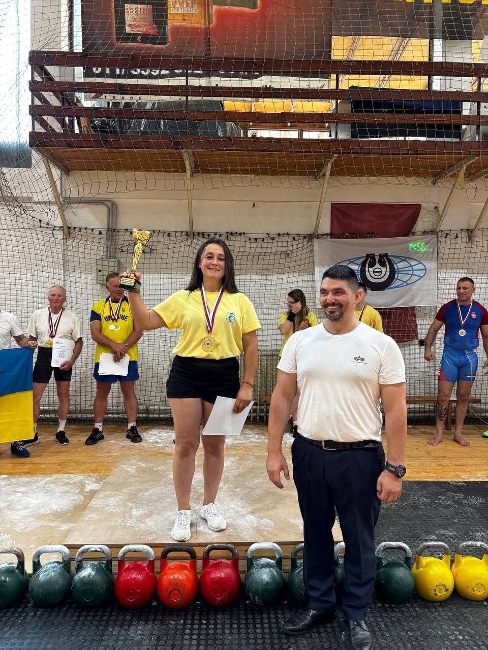 Яна Дрозд з Оленівки Борзнянської громади здобула титул чемпіонки Європи та володарки Кубка світу