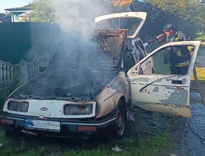 авто згоріле