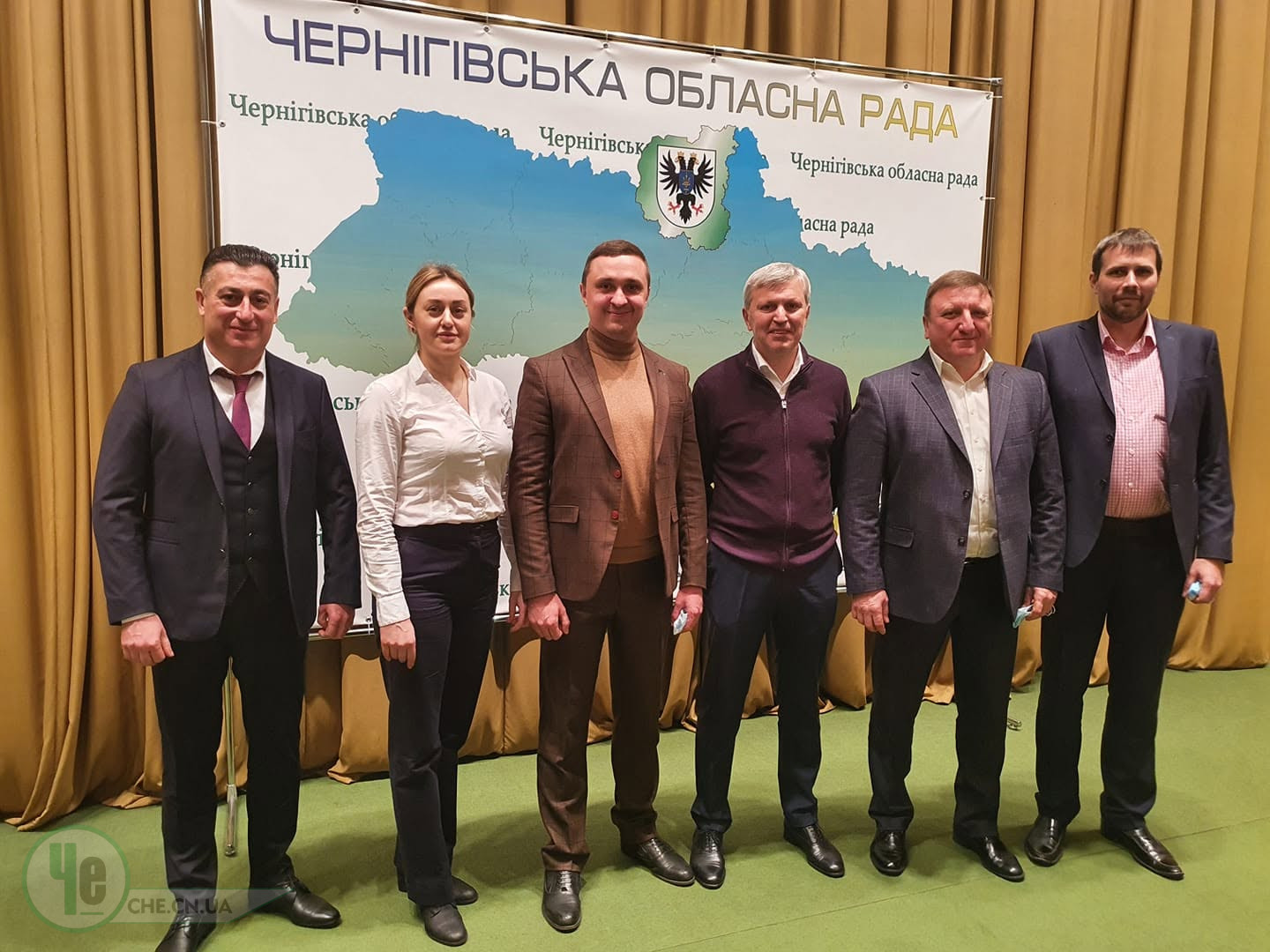 політична команда "За майбутнє", крайній праворуч Андрій Віротченко