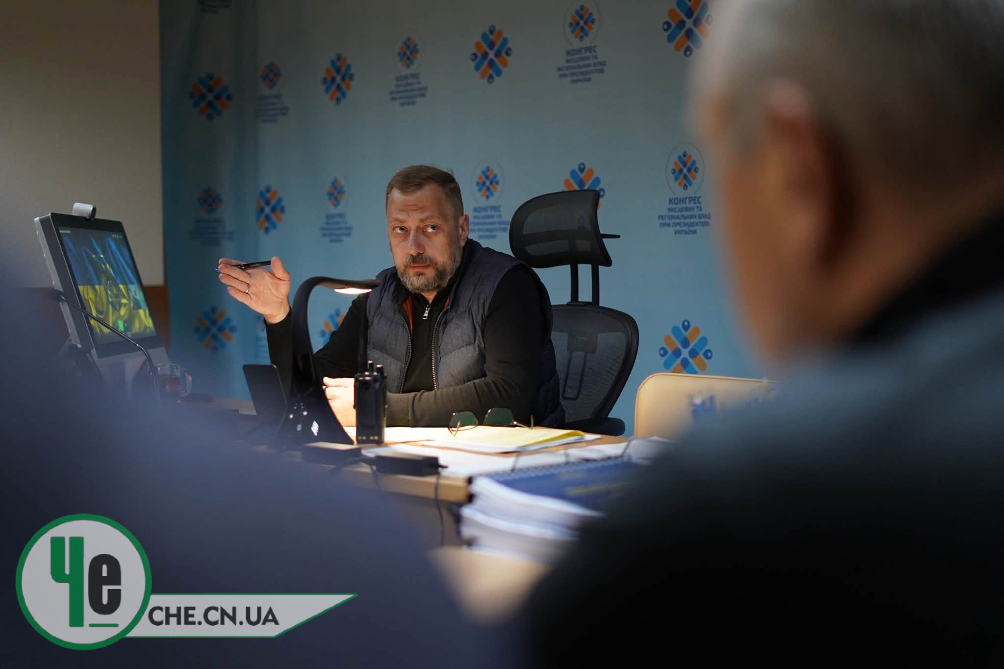 Голова Чернігівської ОВА Вячеслав Чаус 